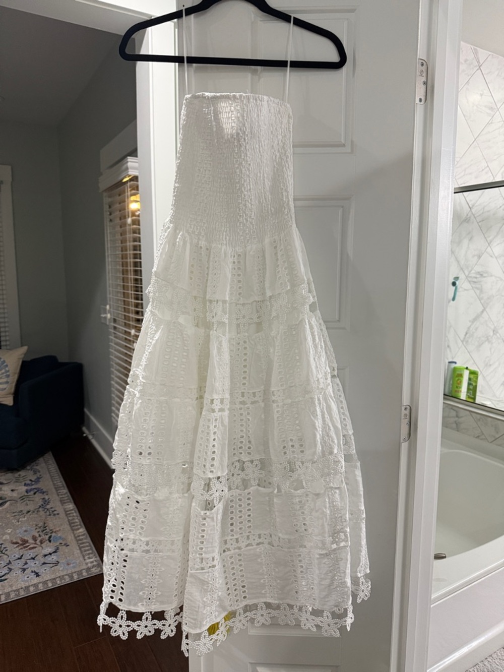 Strut & Bolt White Eyelet Dress